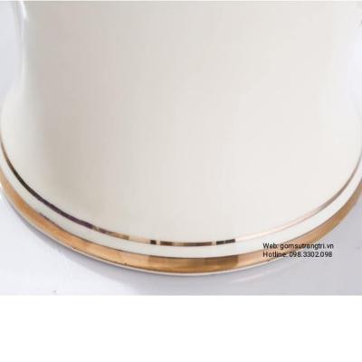 BỘ BÌNH 3 ĐẮP NỔI PHONG CÁCH CHÂU ÂU